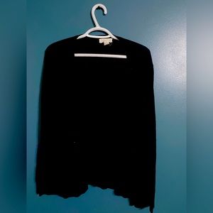 Black medium sized cardigan with buttons